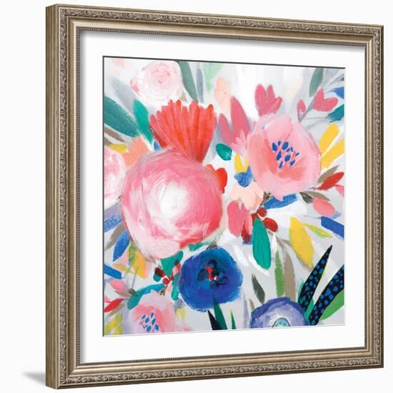 Circular Colour Palette III-Isabelle Z-Framed Art Print