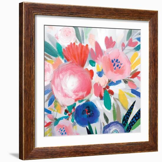 Circular Colour Palette III-Isabelle Z-Framed Art Print