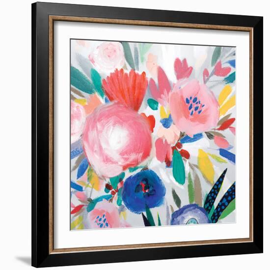 Circular Colour Palette III-Isabelle Z-Framed Art Print