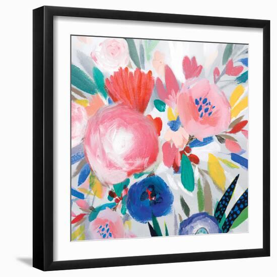 Circular Colour Palette III-Isabelle Z-Framed Art Print