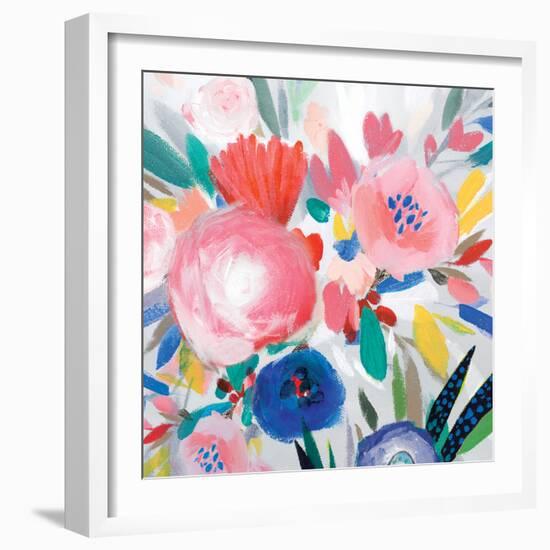 Circular Colour Palette III-Isabelle Z-Framed Art Print