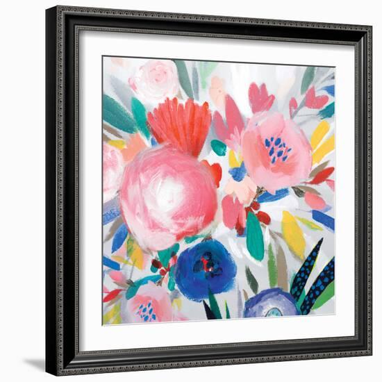 Circular Colour Palette III-Isabelle Z-Framed Art Print