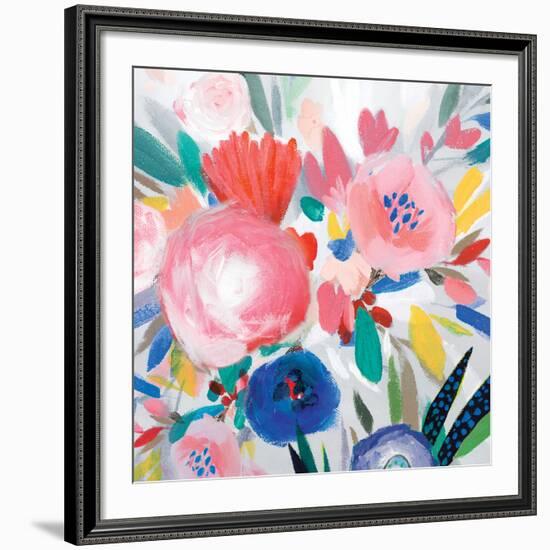 Circular Colour Palette III-Isabelle Z-Framed Giclee Print