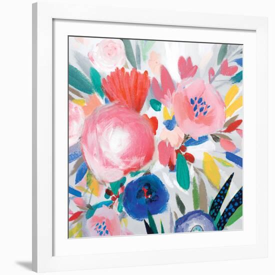 Circular Colour Palette III-Isabelle Z-Framed Giclee Print