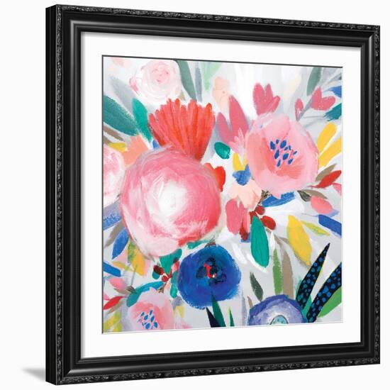 Circular Colour Palette III-Isabelle Z-Framed Giclee Print