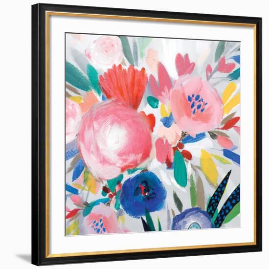 Circular Colour Palette III-Isabelle Z-Framed Giclee Print