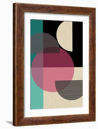 Circular Converge-Rocket 68-Framed Giclee Print