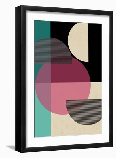 Circular Converge-Rocket 68-Framed Giclee Print