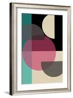 Circular Converge-Rocket 68-Framed Giclee Print