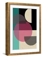 Circular Converge-Rocket 68-Framed Giclee Print