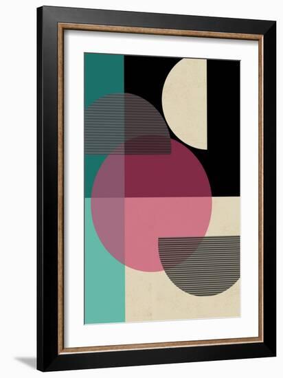 Circular Converge-Rocket 68-Framed Giclee Print