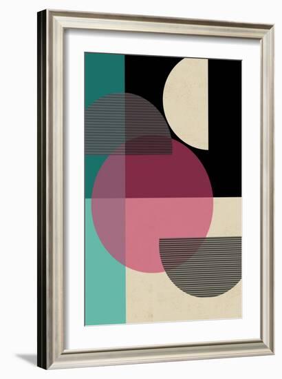 Circular Converge-Rocket 68-Framed Giclee Print