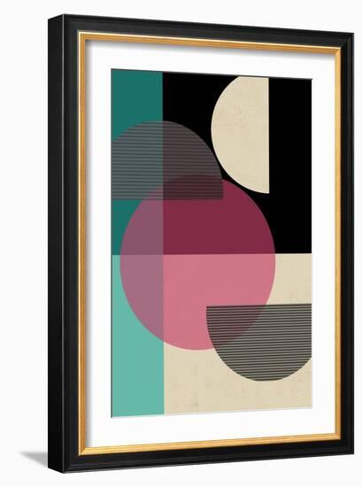 Circular Converge-Rocket 68-Framed Giclee Print