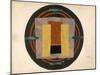 Circular Design for a Rug, 1916 (W/C and Collage on Paper)-Roger Eliot Fry-Mounted Giclee Print