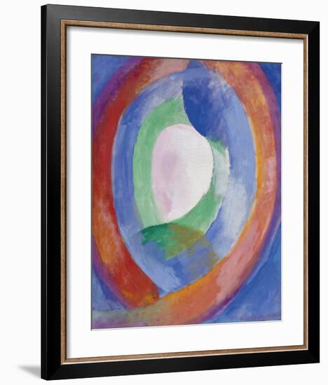 Circular Forms, Moon No. 1, 1913-Robert Delaunay-Framed Premium Giclee Print