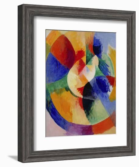 Circular Forms, Sun (Formes circulaires, soleil). 1912 - 13-Robert Delaunay-Framed Giclee Print