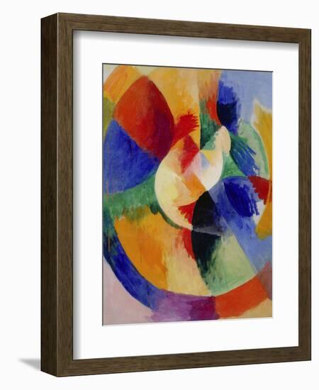 Circular Forms, Sun (Formes circulaires, soleil). 1912 - 13-Robert Delaunay-Framed Giclee Print