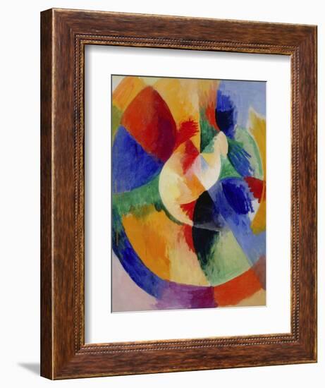 Circular Forms, Sun (Formes circulaires, soleil). 1912 - 13-Robert Delaunay-Framed Giclee Print