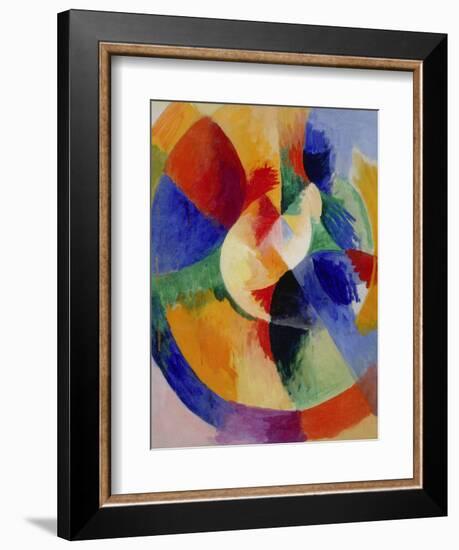 Circular Forms, Sun (Formes circulaires, soleil). 1912 - 13-Robert Delaunay-Framed Giclee Print