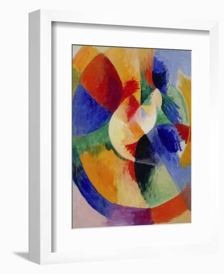 Circular Forms, Sun (Formes circulaires, soleil). 1912 - 13-Robert Delaunay-Framed Giclee Print