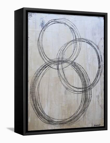 Circular I-Natalie Avondet-Framed Stretched Canvas