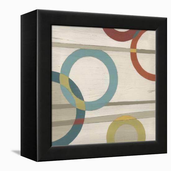 Circular Logic II-Erica J. Vess-Framed Stretched Canvas