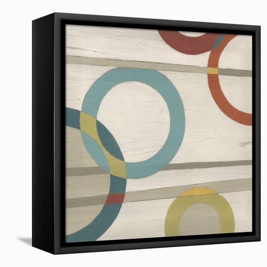 Circular Logic II-Erica J. Vess-Framed Stretched Canvas