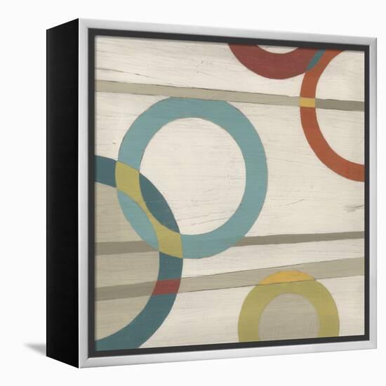 Circular Logic II-Erica J. Vess-Framed Stretched Canvas