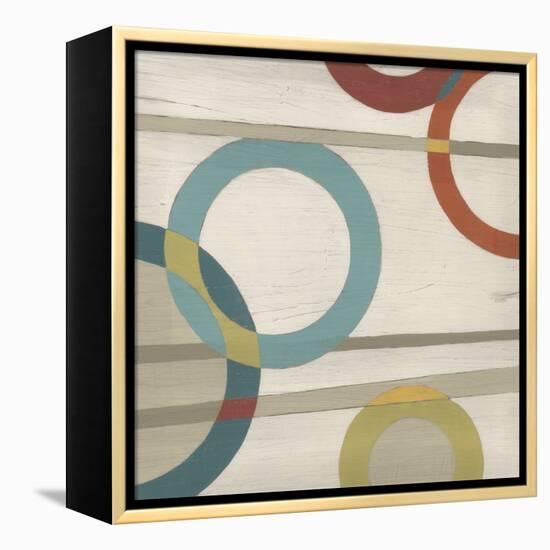 Circular Logic II-Erica J. Vess-Framed Stretched Canvas