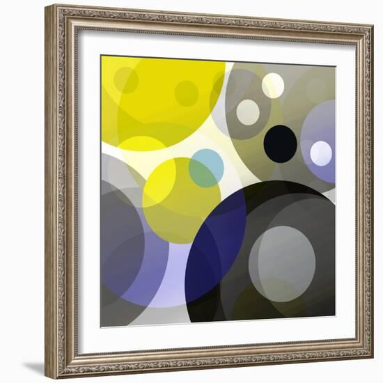 Circular Madness II-Ruth Palmer-Framed Art Print