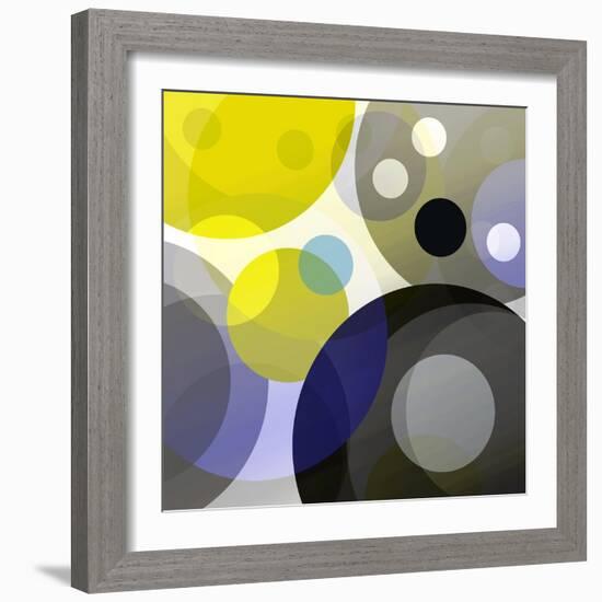 Circular Madness II-Ruth Palmer-Framed Art Print