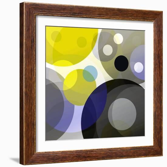 Circular Madness II-Ruth Palmer-Framed Art Print