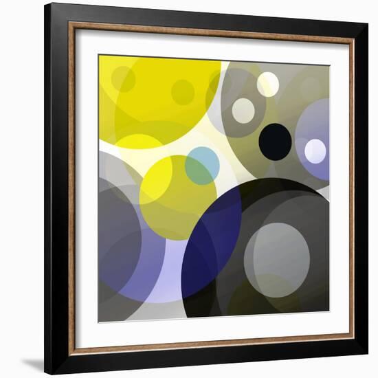 Circular Madness II-Ruth Palmer-Framed Art Print