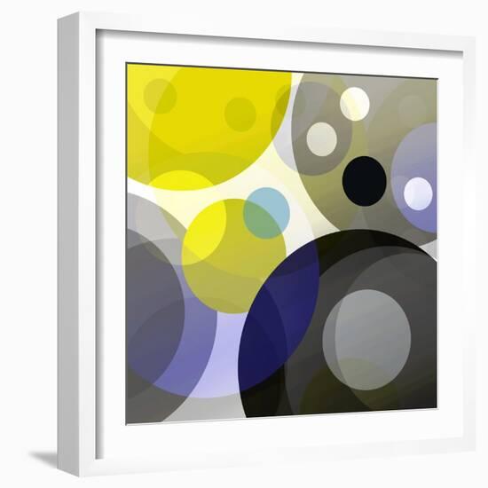Circular Madness II-Ruth Palmer-Framed Art Print