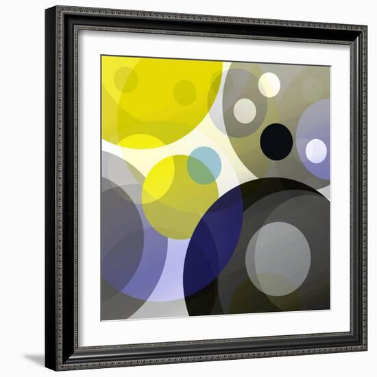 Circular Madness II-Ruth Palmer-Framed Art Print