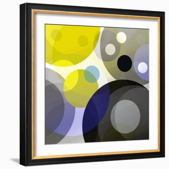 Circular Madness II-Ruth Palmer-Framed Art Print