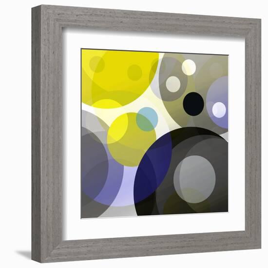 Circular Madness II-Ruth Palmer-Framed Art Print