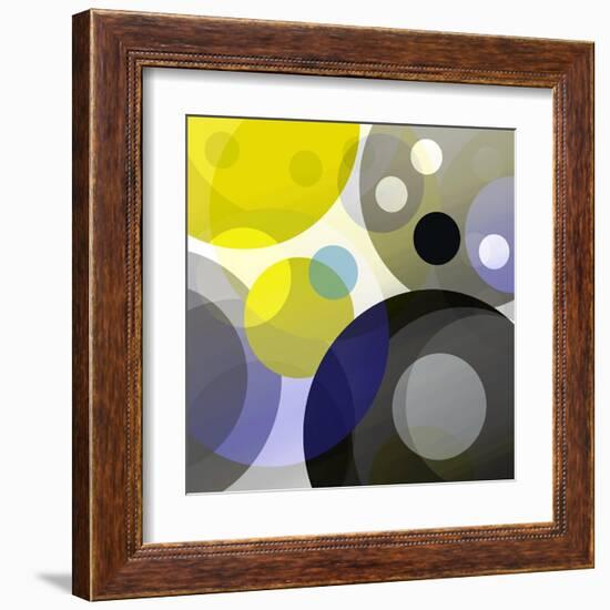 Circular Madness II-Ruth Palmer-Framed Art Print