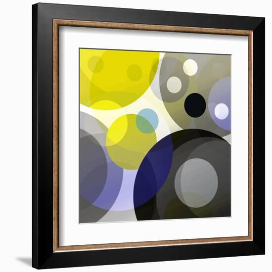 Circular Madness II-Ruth Palmer-Framed Art Print