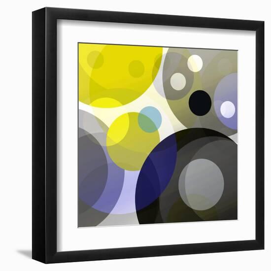 Circular Madness II-Ruth Palmer-Framed Art Print