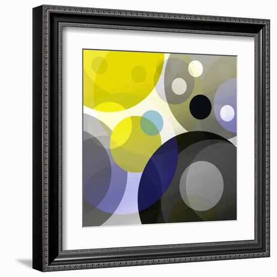 Circular Madness II-Ruth Palmer-Framed Art Print