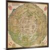 Circular Map of Vienna During the Turkish Siege, 1530-null-Mounted Giclee Print