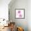 Circular Pink I-Natalie Harris-Framed Art Print displayed on a wall