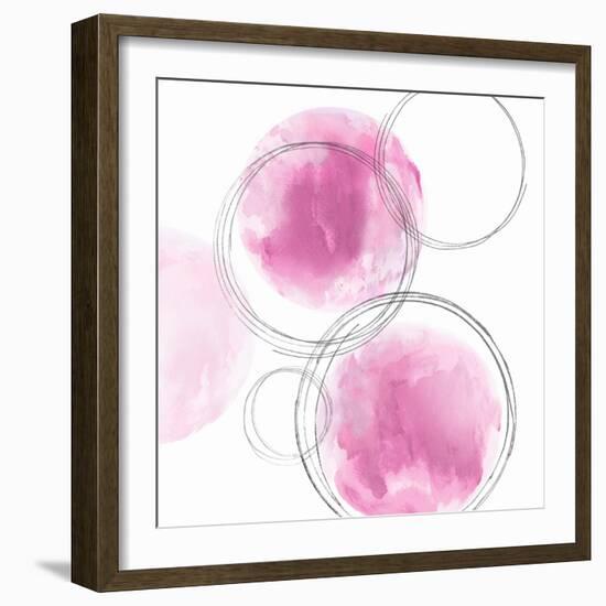 Circular Pink I-Natalie Harris-Framed Art Print