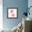 Circular Pink I-Natalie Harris-Framed Art Print displayed on a wall