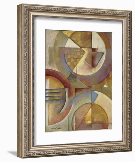 Circular Rhythms I-Marlene Healey-Framed Art Print