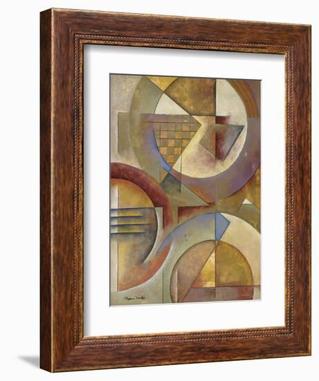 Circular Rhythms I-Marlene Healey-Framed Art Print