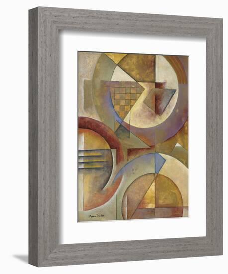 Circular Rhythms I-Marlene Healey-Framed Art Print