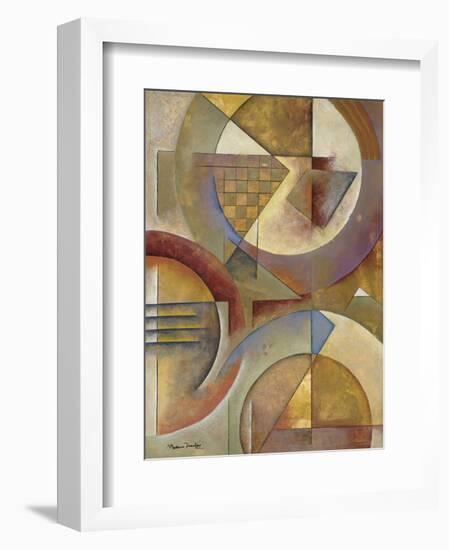 Circular Rhythms I-Marlene Healey-Framed Art Print