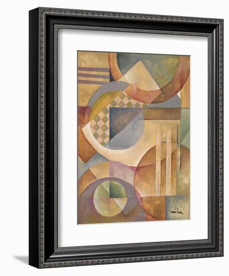 Circular Rhythms II-Marlene Healey-Framed Art Print